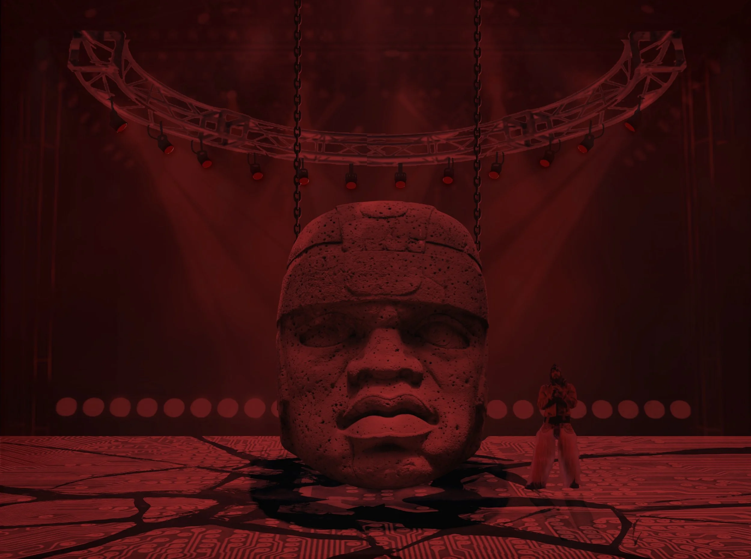 MIGUEL - CAOS WORLD TOUR - including Radio City Music Hall NYC- Concept Sketch