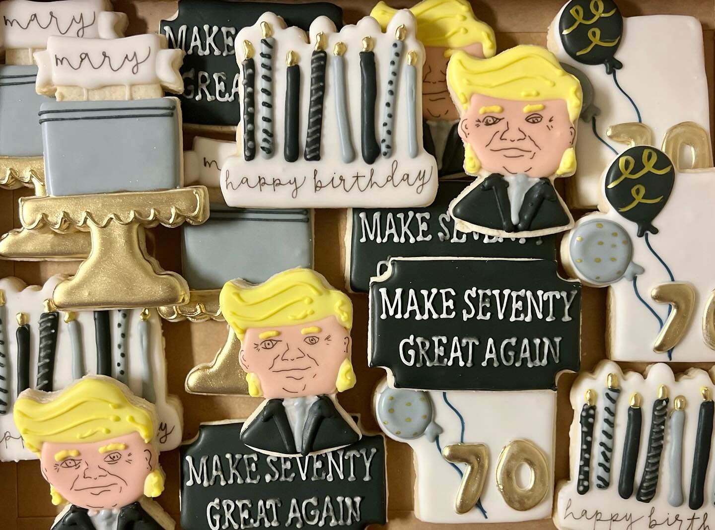 Let&rsquo;s make 70 great again 😜