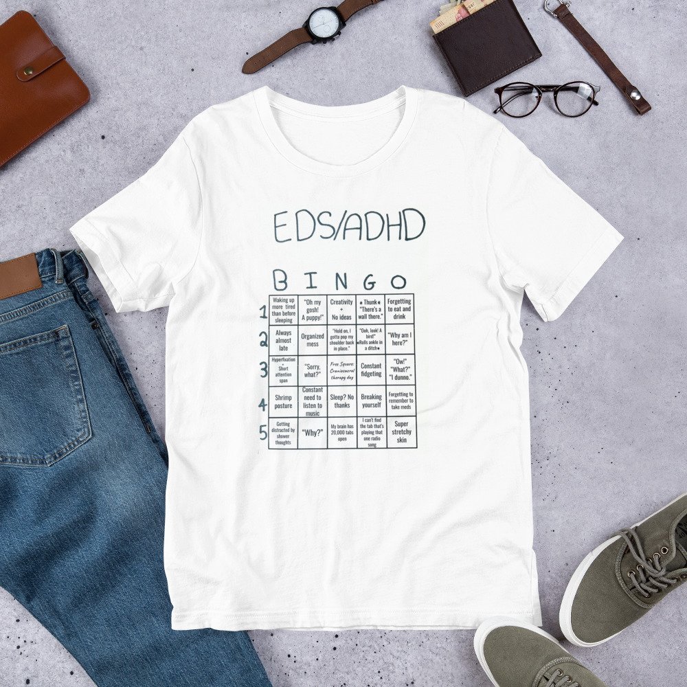 Desta's EDS/ADHD Bingo T-Shirt