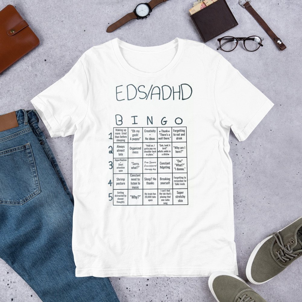 Desta's EDS/ADHD Bingo T-Shirt
