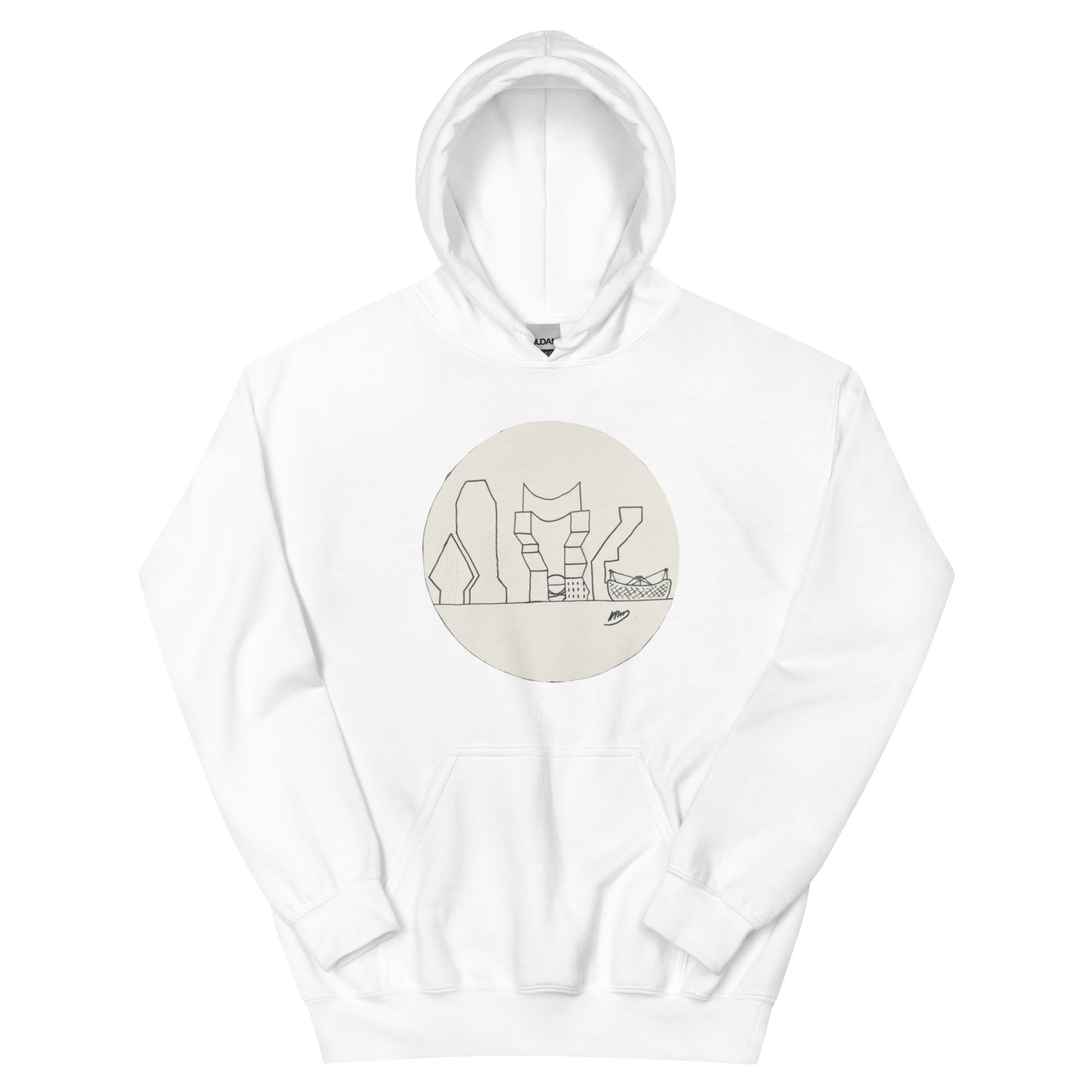 Kai's Futuristic Skyline Hoodie