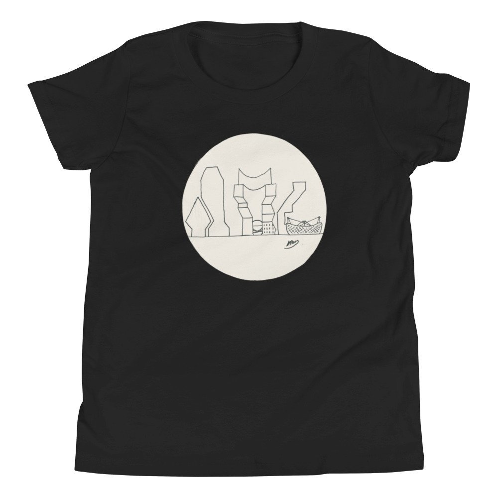 Kai's Futuristic Skyline Youth T-Shirt