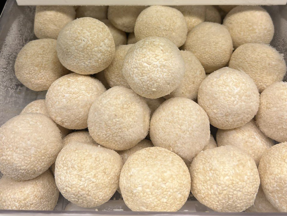 Frozen Uncooked Sesame balls - $2.99 / 2