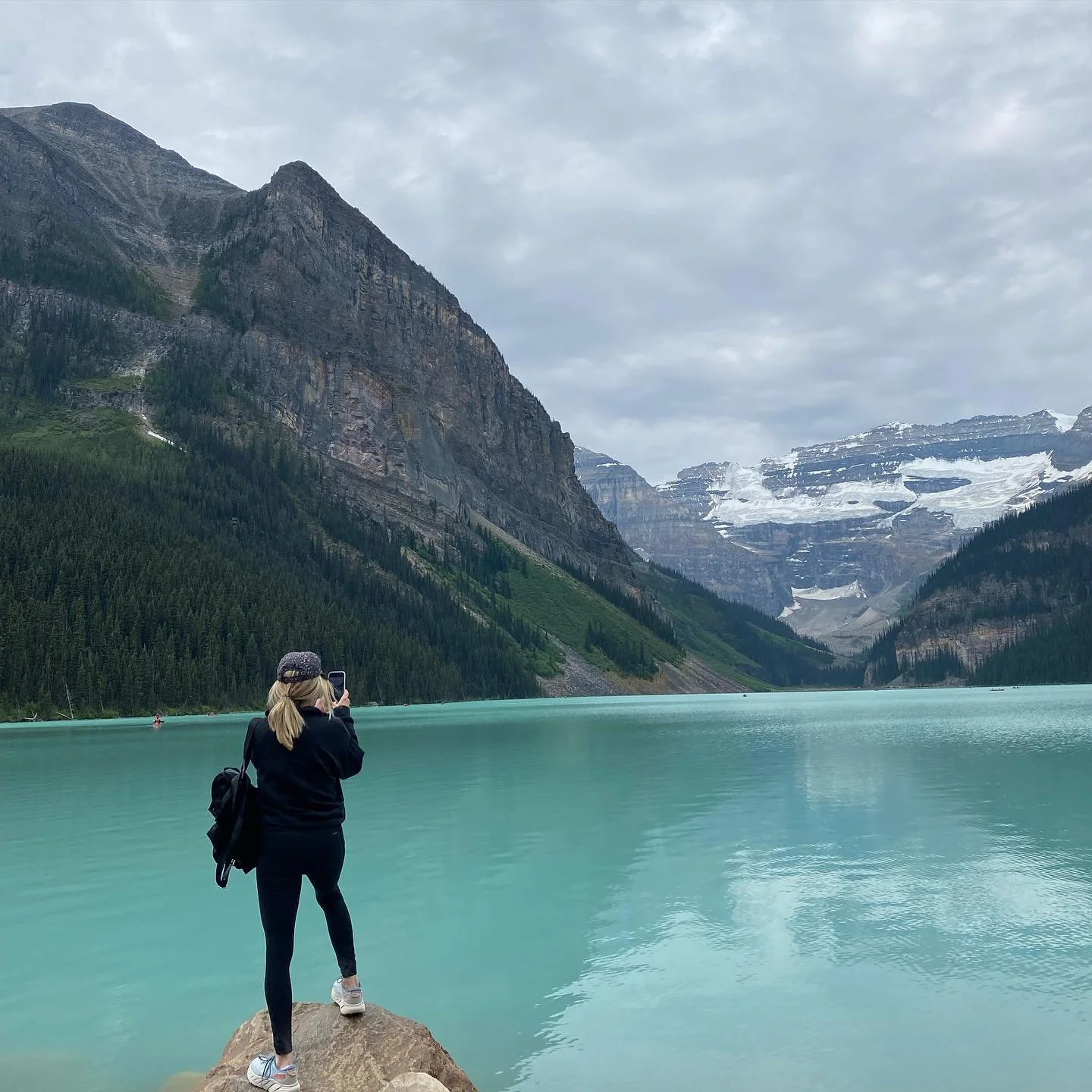 His lakes and mountains 🇨🇦!! No filters! Psalm 90:2