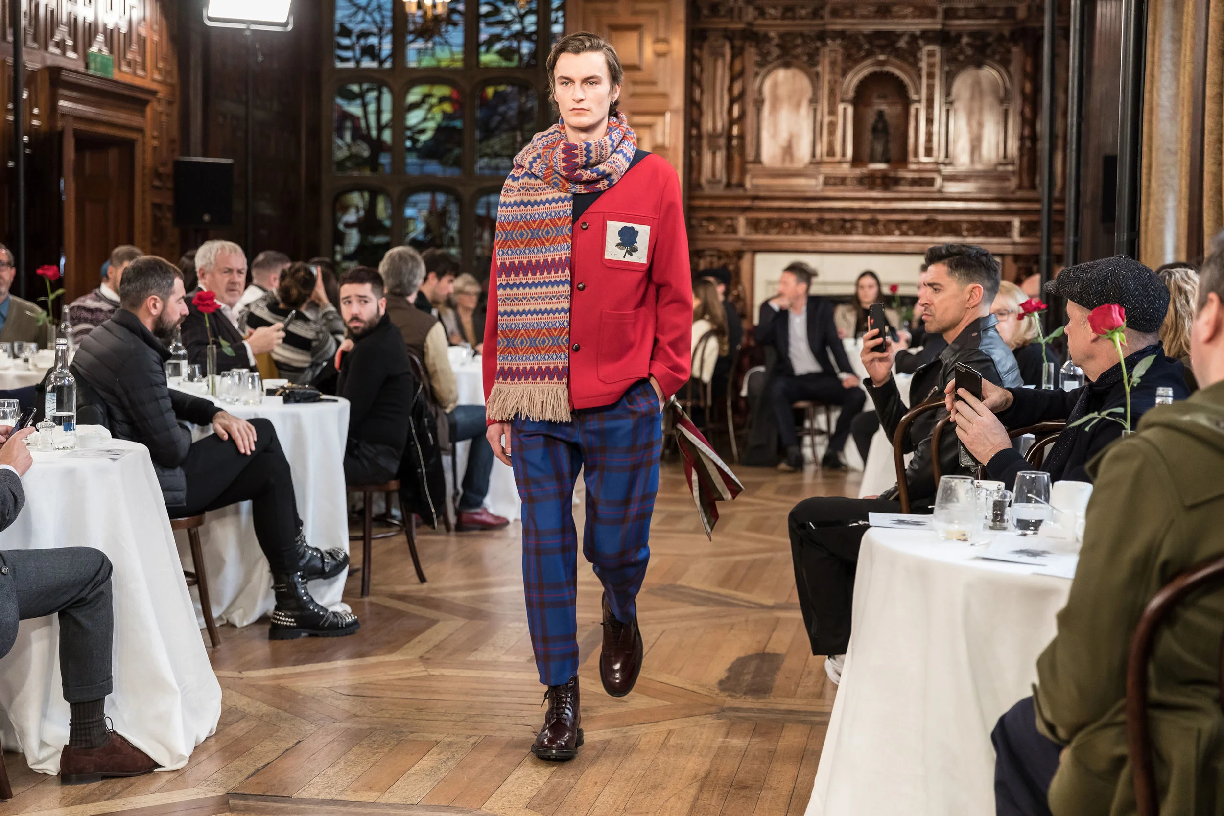 Kent &amp; Curwen at Two Temple Place / London Fashion Week Mens AW19