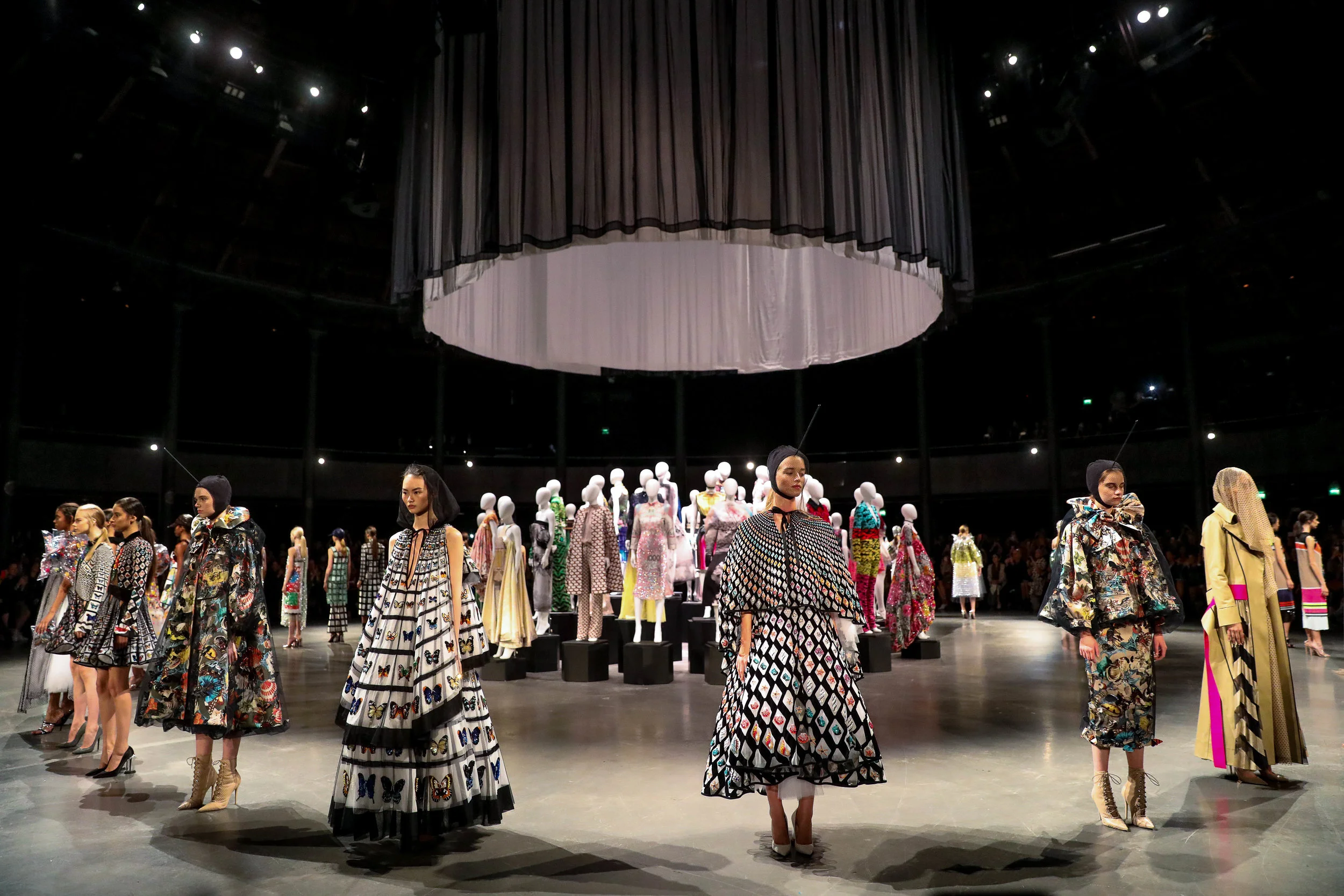 Mary Katrantzou at The Roundhouse / London Fashion Week SS19