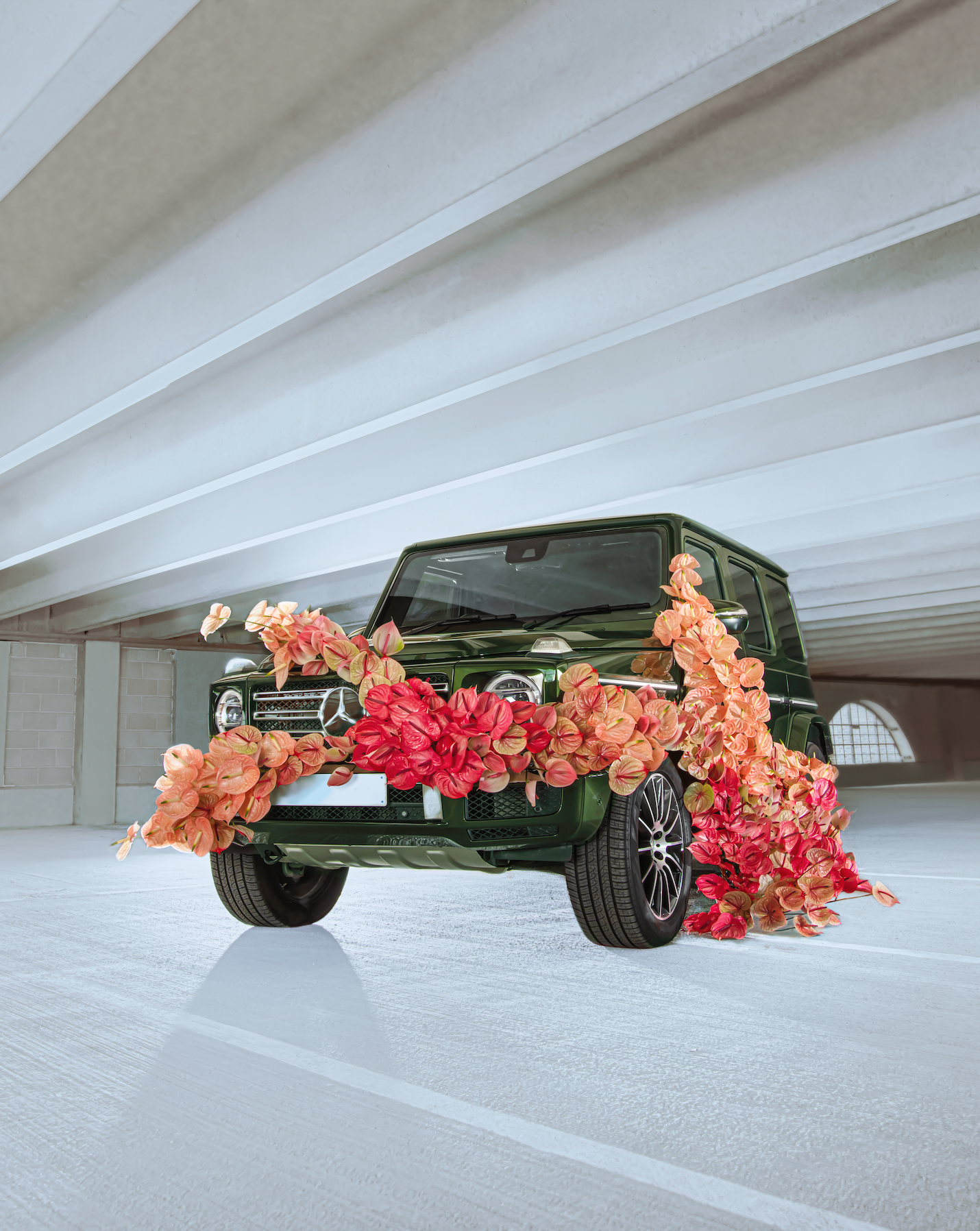  Sage Flowers x Mercedes | Photographer: Nwaka Okparaeke