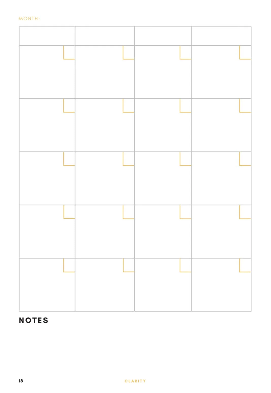 Interior pages, Linen and Butter