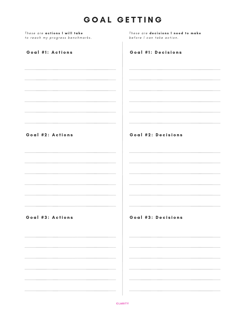 Interior pages, Classic