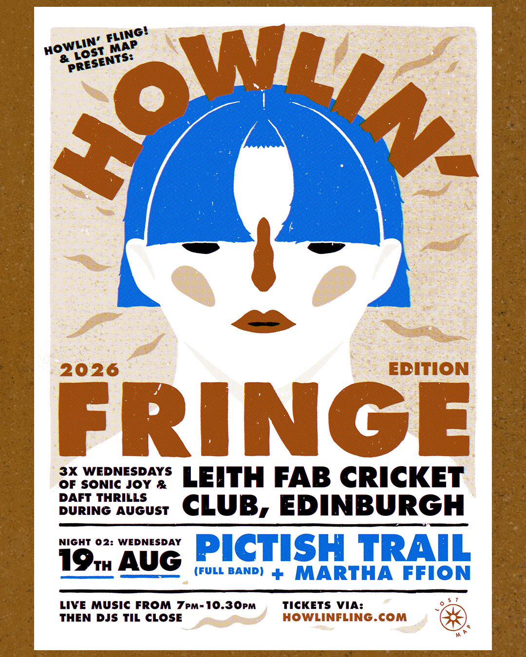 Howlin' Fringe: Pictish Trail + Martha Ffion