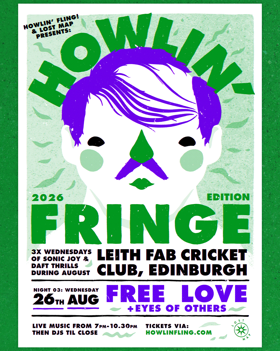 Howlin' Fringe: Free Love + Eyes Of Others
