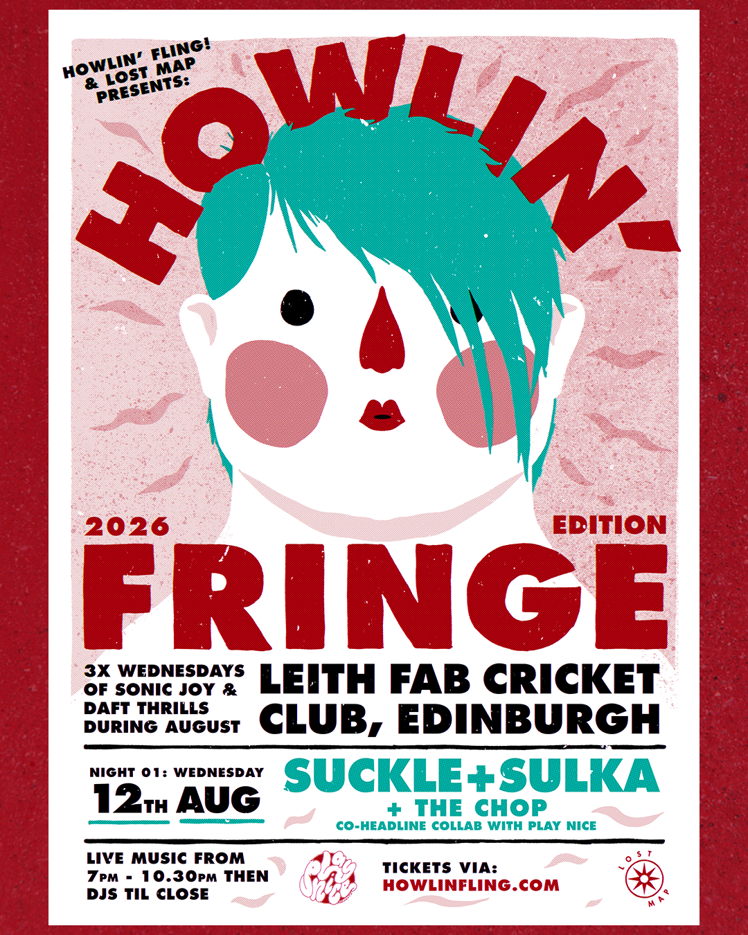 Howlin' Fringe: Suckle + Sulka + The Chop