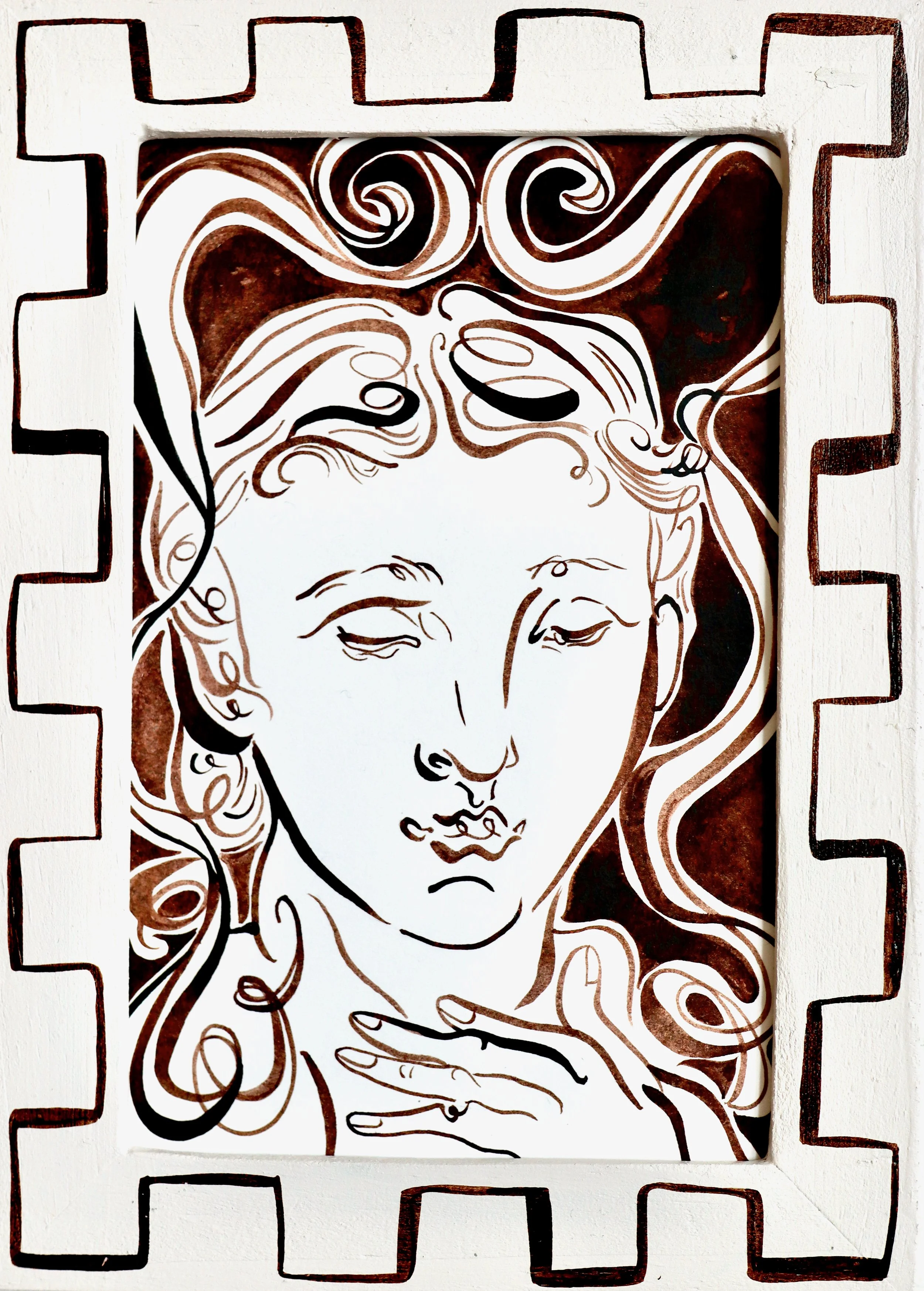 Indian Ink Drawings — Ruby Bateman