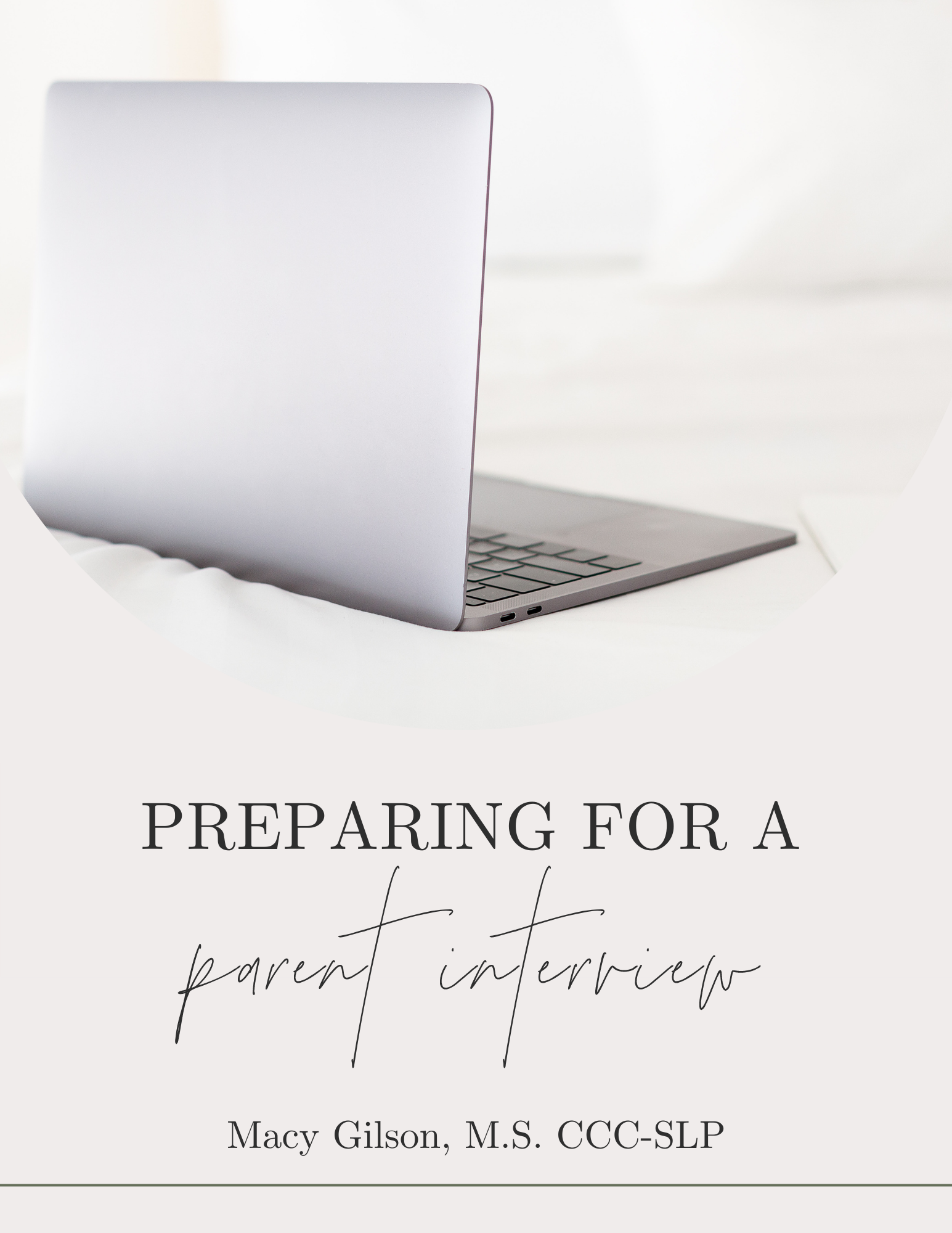 Preparing For A Parent Interview