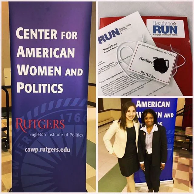 Two years ago, before I was elected to office I attended this program at Rutgers and was beyond inspired by so many bad ass driven women looking to change the trajectory of politics and life. What a feeling.