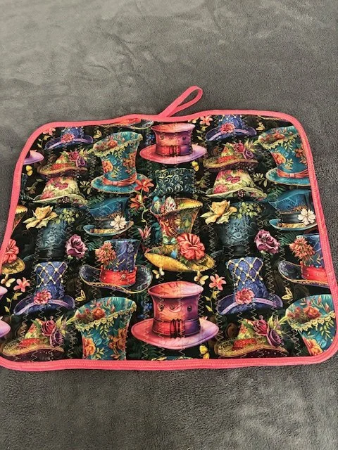 Hand_Dish Drying Towel - "Glorious Hats"