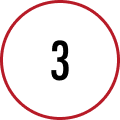 Empty red circle on a white background.