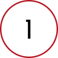 Empty red circle on a white background.