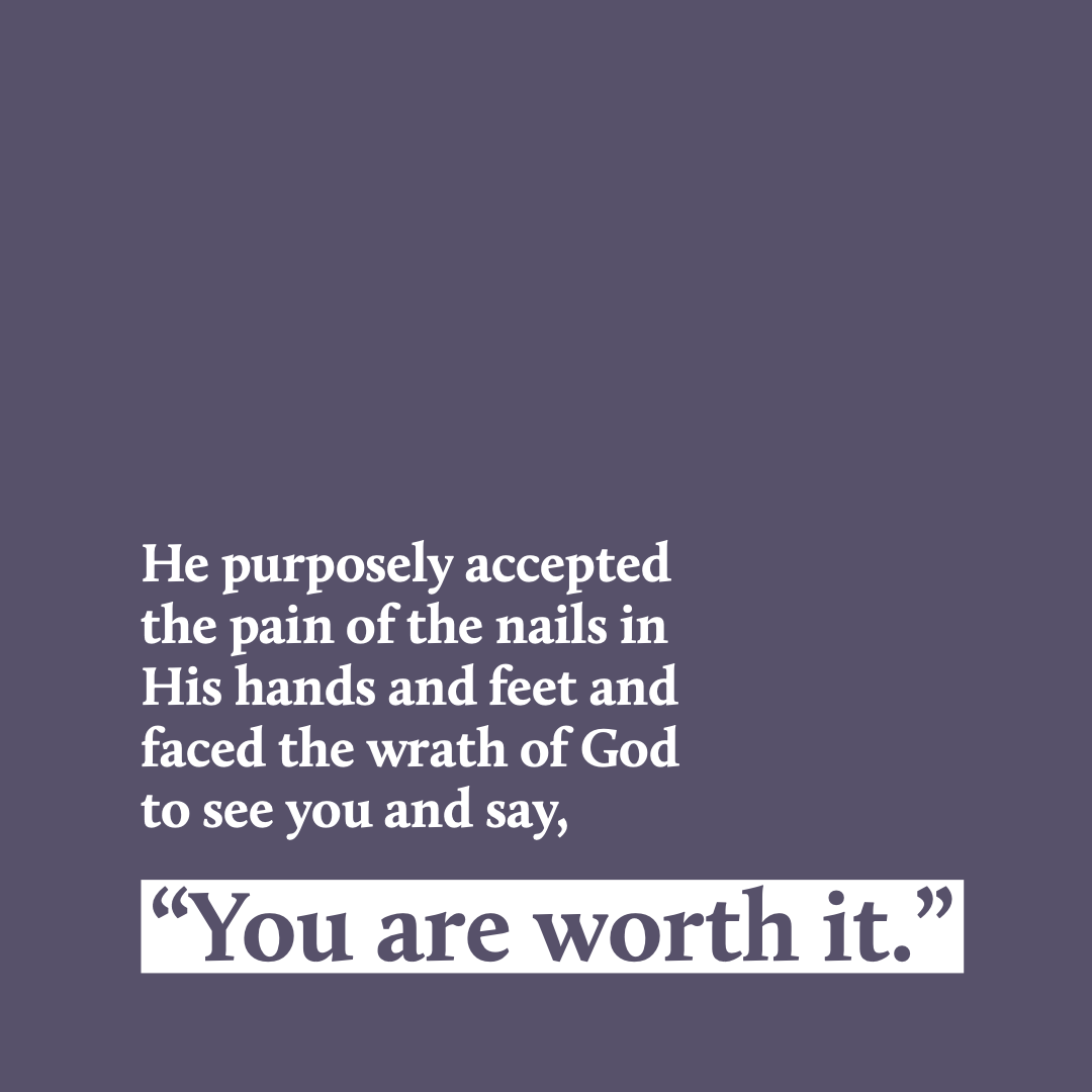 You are enough through Christ. Mercy Creates