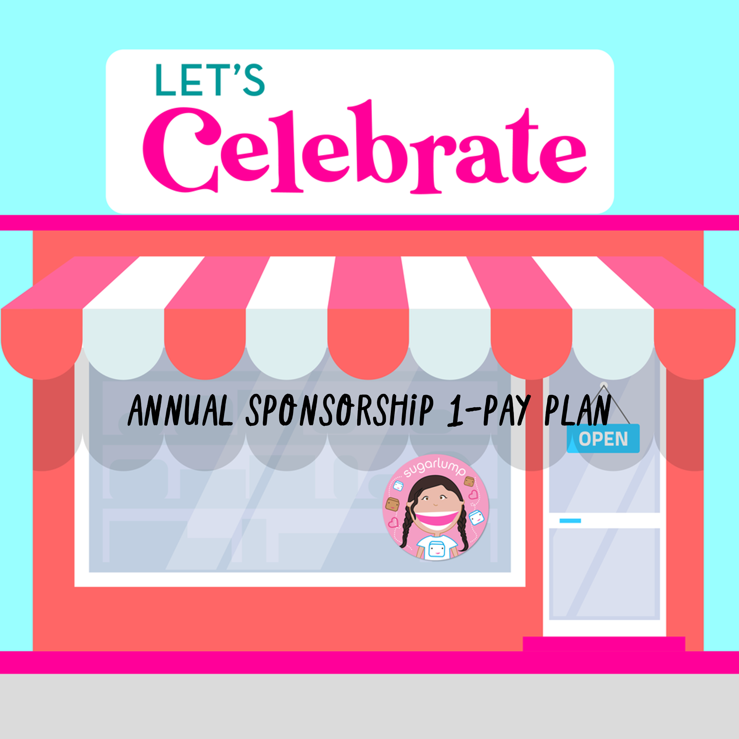 Sugarlump Annual Sponsorship 1-Pay Plan