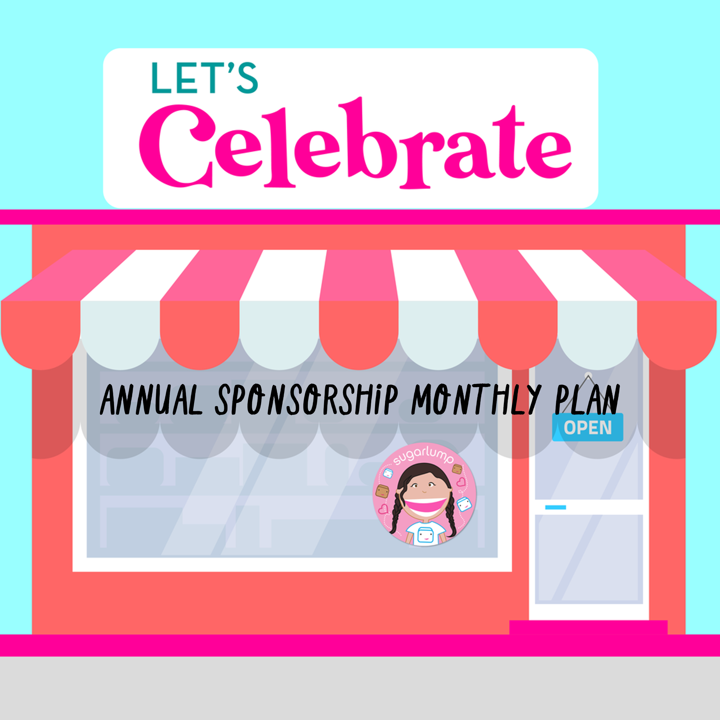 Sugarlump Annual Sponsorship Monthly Pay Plan