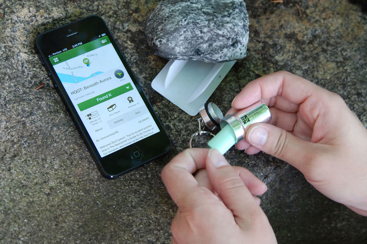 An example of a GeoTour cache