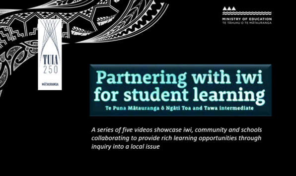 T e Puna Mātauranga ō Ngāti Toa, Tawa Intermediate  with the Ministry of Education.