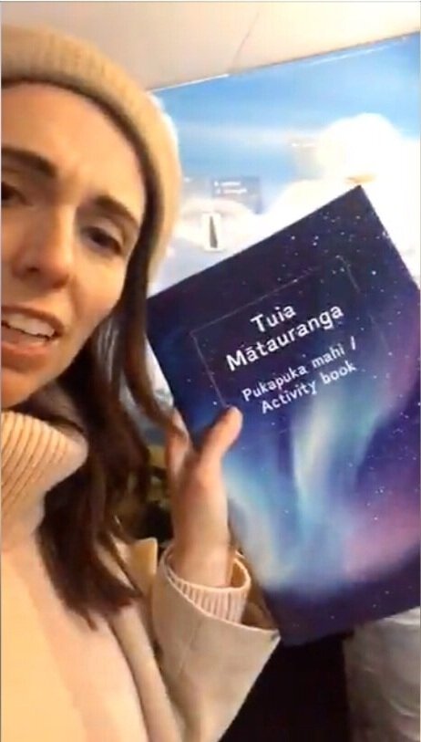 Prime Minister, Jacinda Ardern shares her Tuia Mātauranga Roadshow experience on Social Media, 6 October 2019 -  here