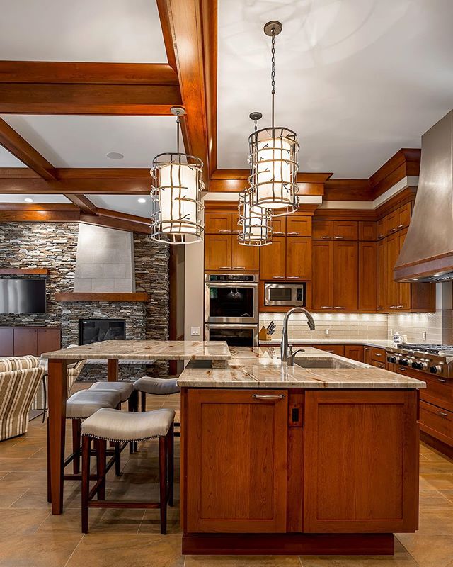 A kitchen seasoned with character...and quality #instagood #kitchen #nofilter #build #michiganbusiness #picoftheday