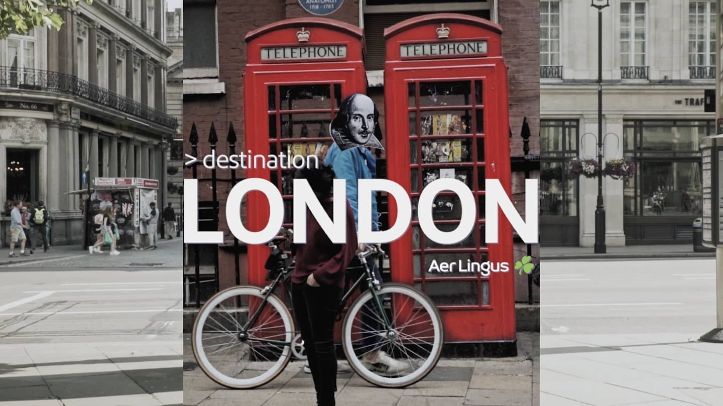 New Work.
Swipe to see full video. 

Next in the series &quot;59 Seconds in...&quot; for @aerlingus is London.

Shot back in June 2019.. little did myself and @emcgirl know what was ahead and how lucky we were to be travelling from city to city. 

Ex
