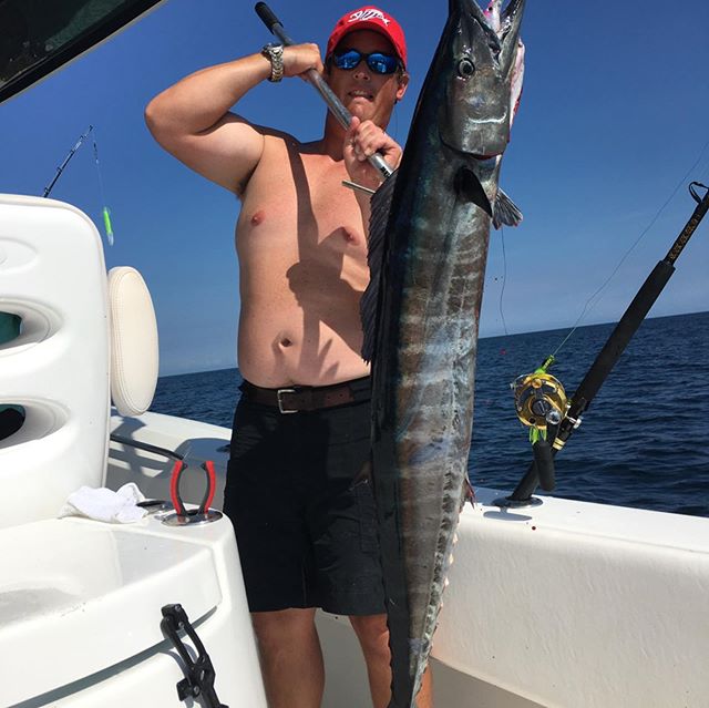 Definitely one of our favorite fish to go after! The Wahoo is typically caught trolling at high speeds, but these fish can be caught a lot of ways! Let us take you on a trip chasing these awesome fish!! #wahoo #castright #evergladesboats #capehornboa