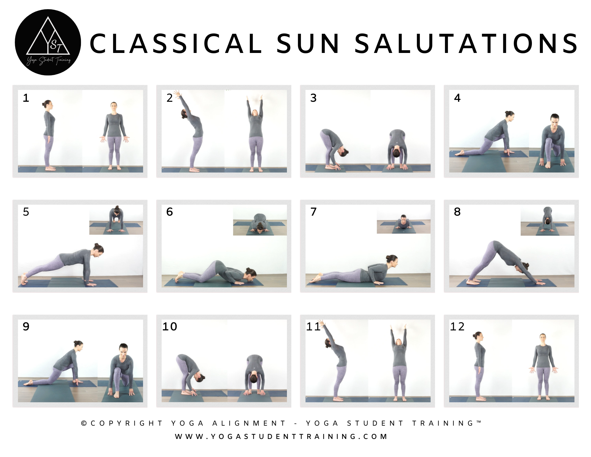 30 min Sun Salutations Yoga - Strength, Balance & Flexibility - YouTube