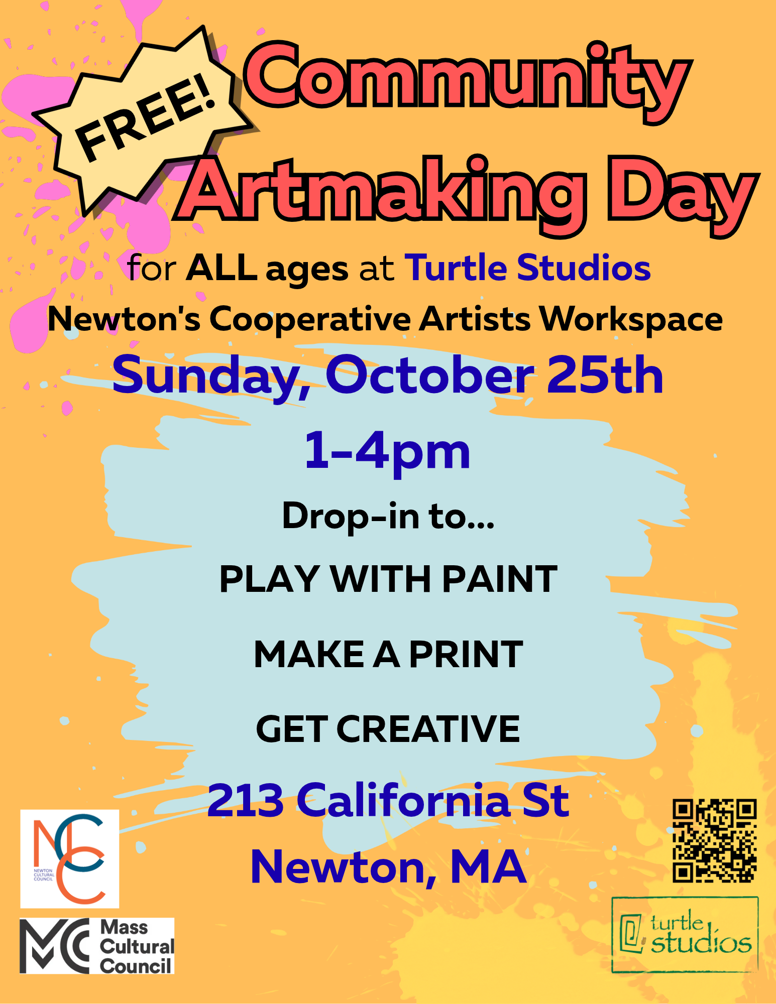 Free Community Artmaking Day!