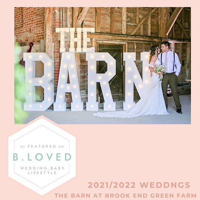 As Featured in @blovedblog We can&rsquo;t wait to get back to Weddings &amp; Shoots 🧡 @victoriamitchellphotography @thebarnatbrookendgreenfarm &bull;
#weddingshoots #weddings #barns #barnweddings #barnwedding #barnweddingvenue #bedswedding #hertswed