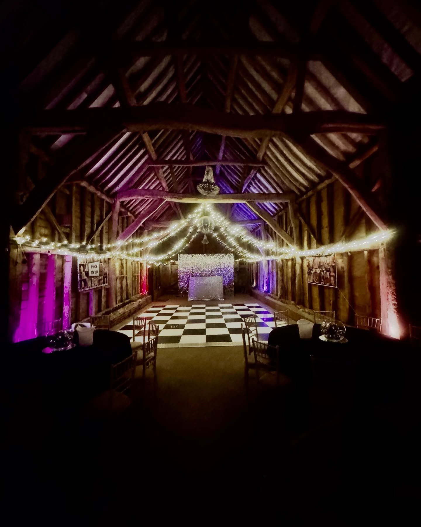 First event of the year is nearly here 🪩 🩷  #50thbirthday 🎉 @thebarnbrookendgreenfarm @shhhevents_  @sarahsmithdouglas