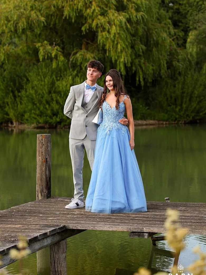 PROM season is just around the corner, we can&rsquo;t wait to see the dresses, the suits, the cars&hellip; bring it on! 💥 
&bull;
Photos by @rubypamelaphotography 📸 
&bull;
#promseason #prom2026 #thebarnatbrookendgreenfarm #barnevents #bedfordshire