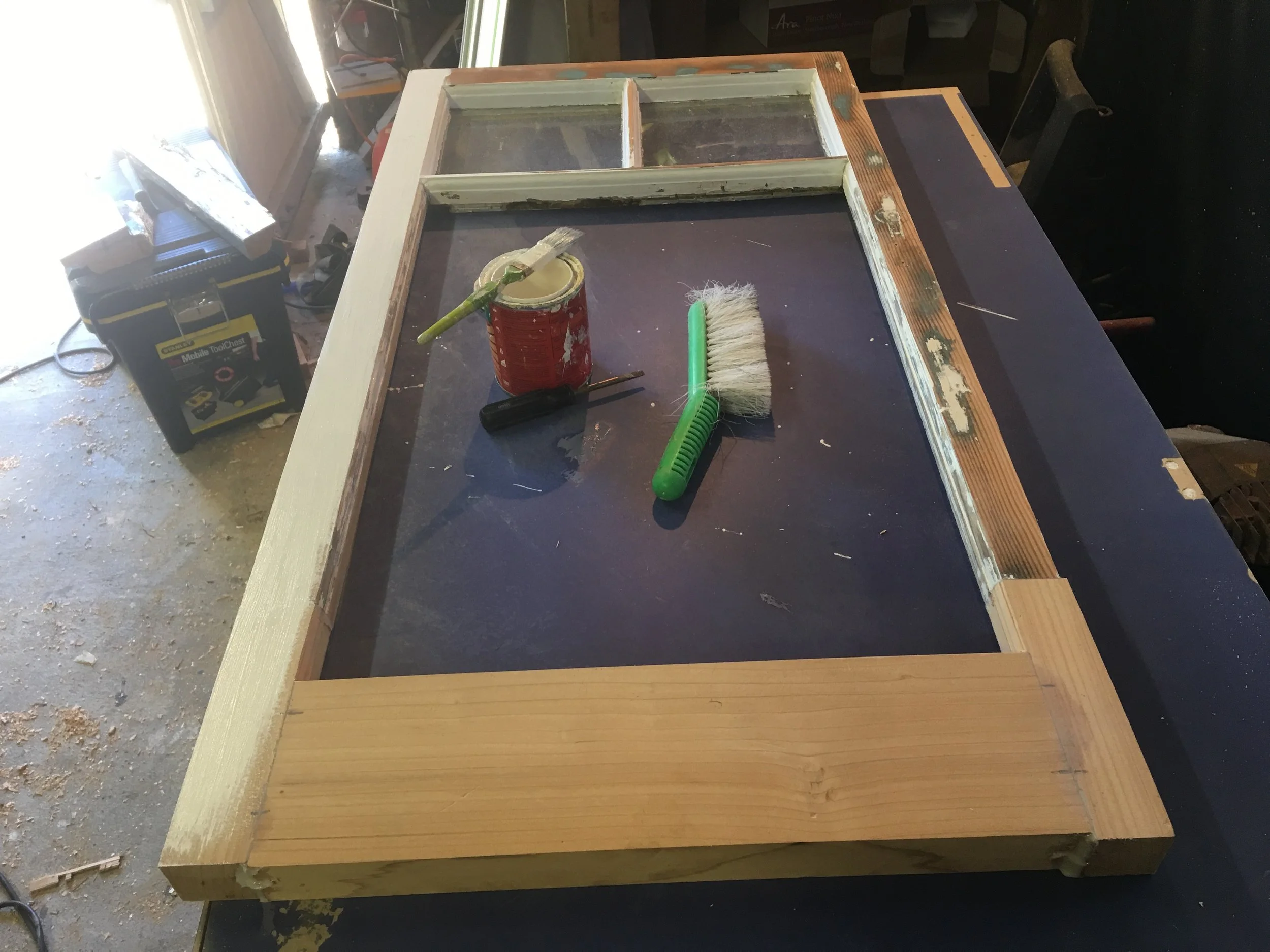 Another antique cedar sash saved from land fill.