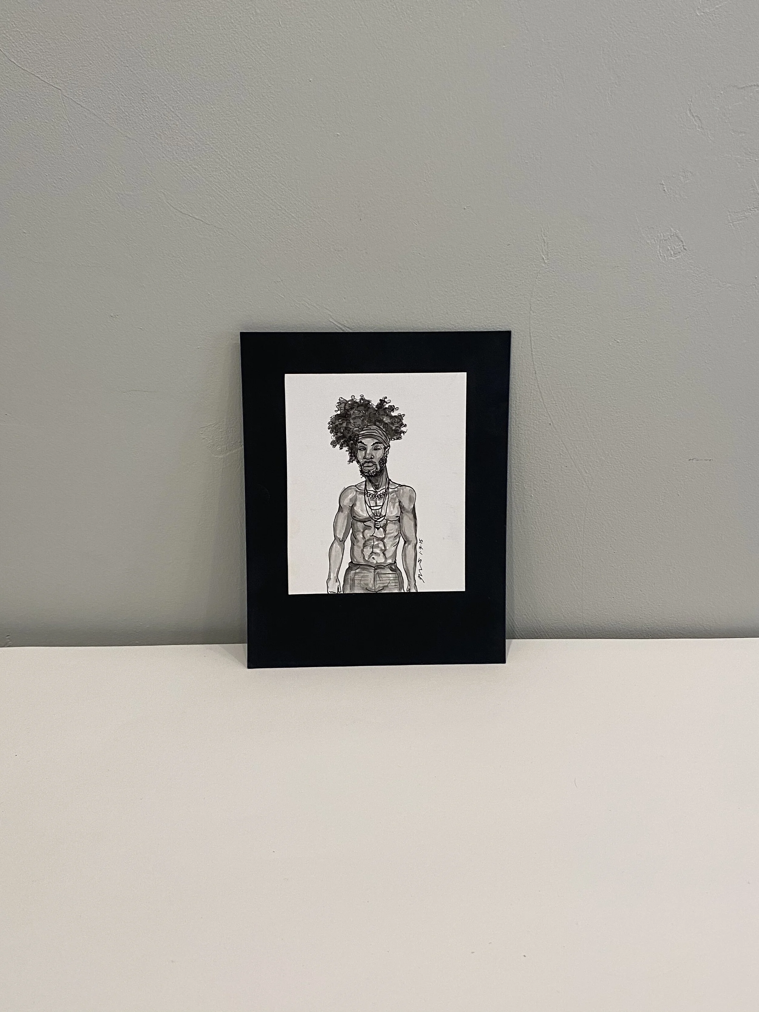 Vance In Black And White