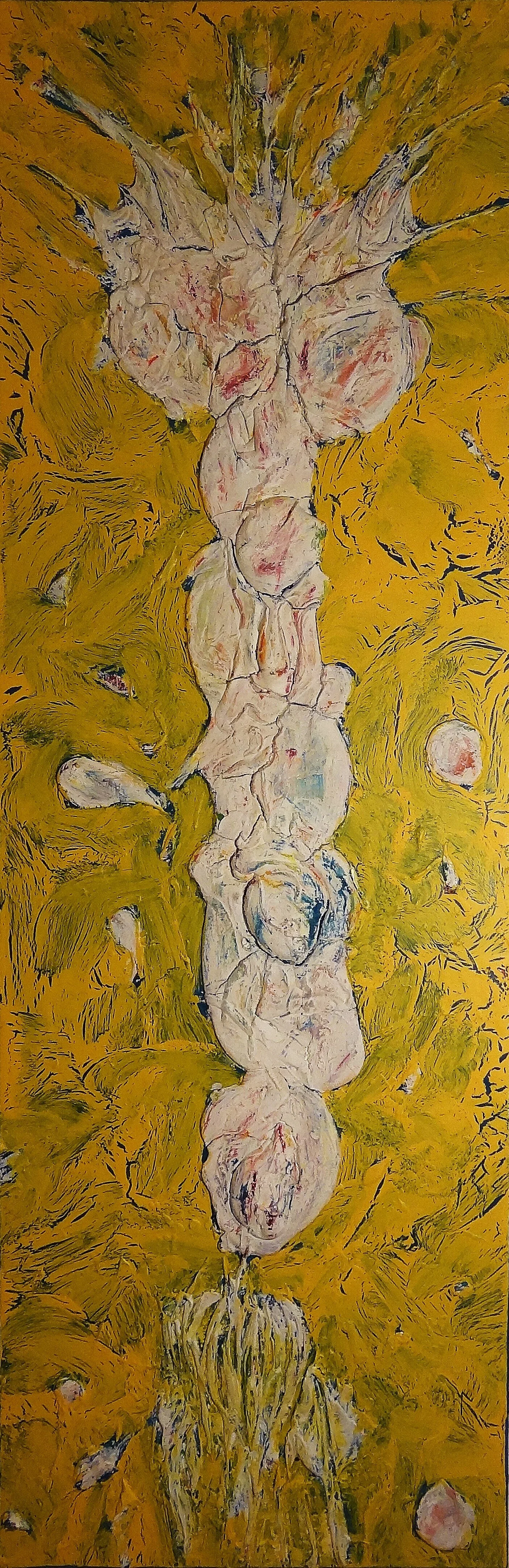 Nature Rise II (Mixed Media on Canvas- 60x20in).JPG