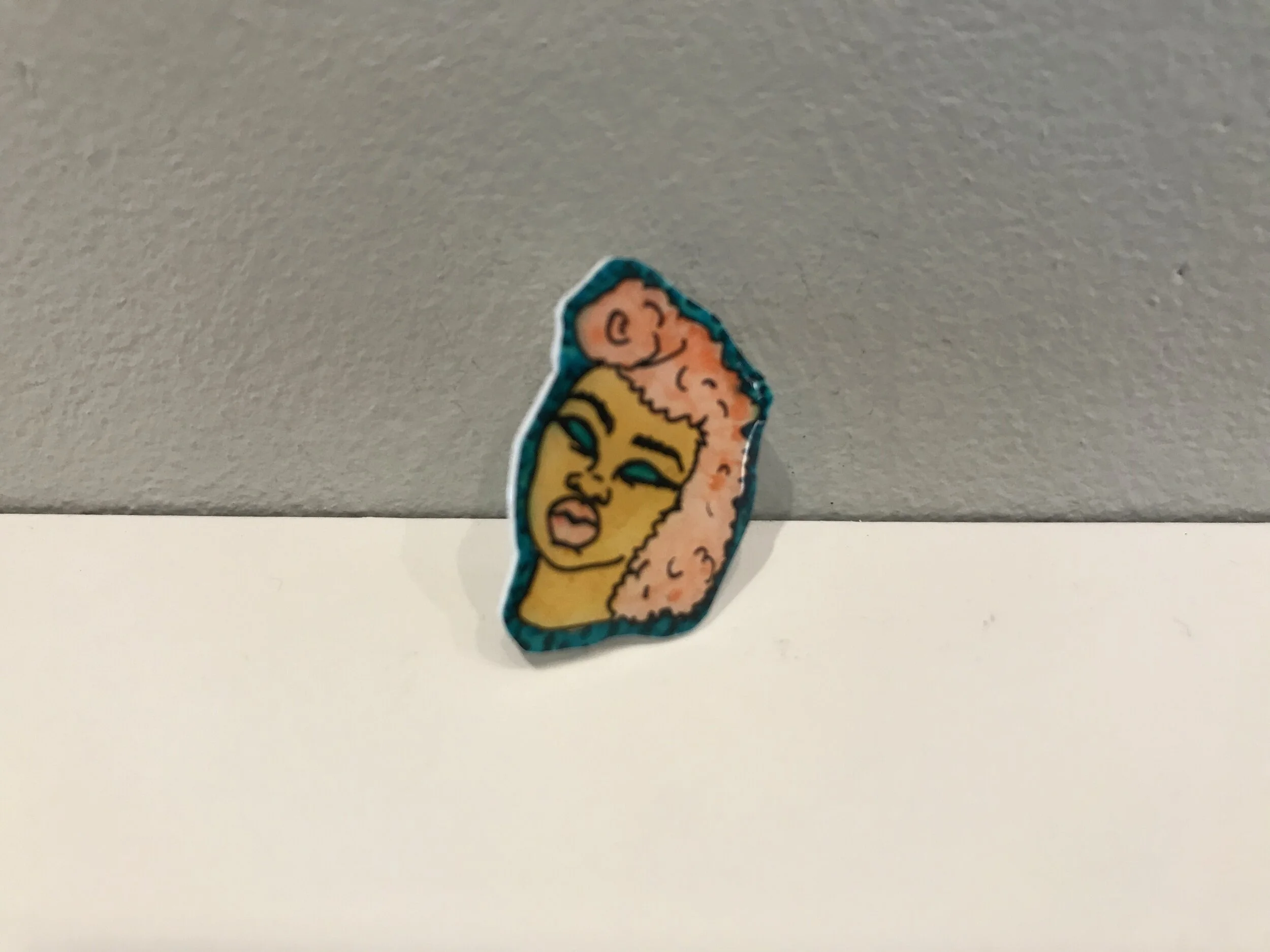 Candy - Hand-Drawn Pin