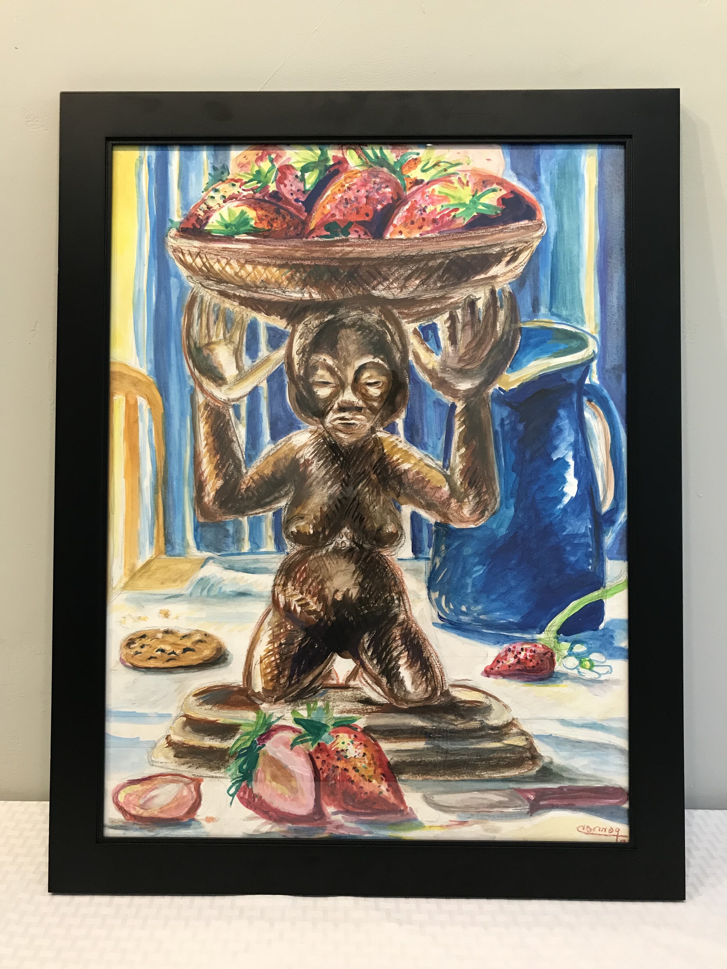 Madonna With Strawberries