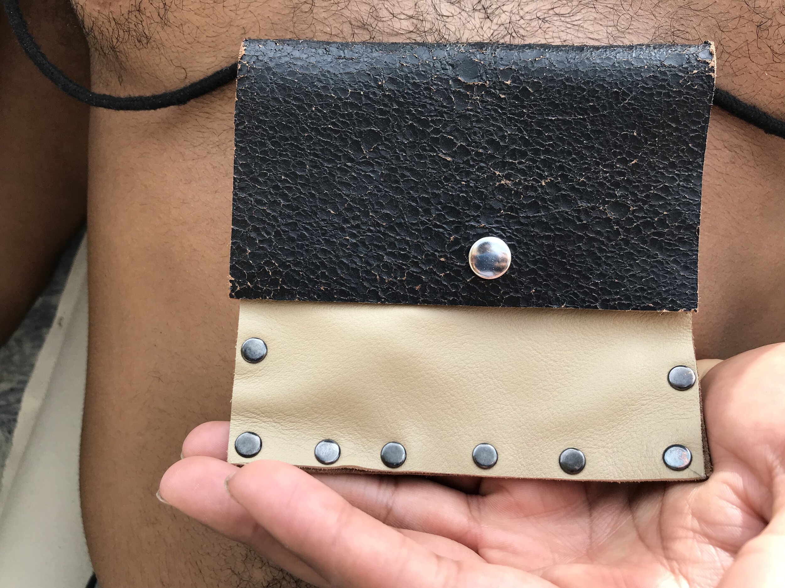 SOLD---Keep'Em Close Cross-Body Pouch