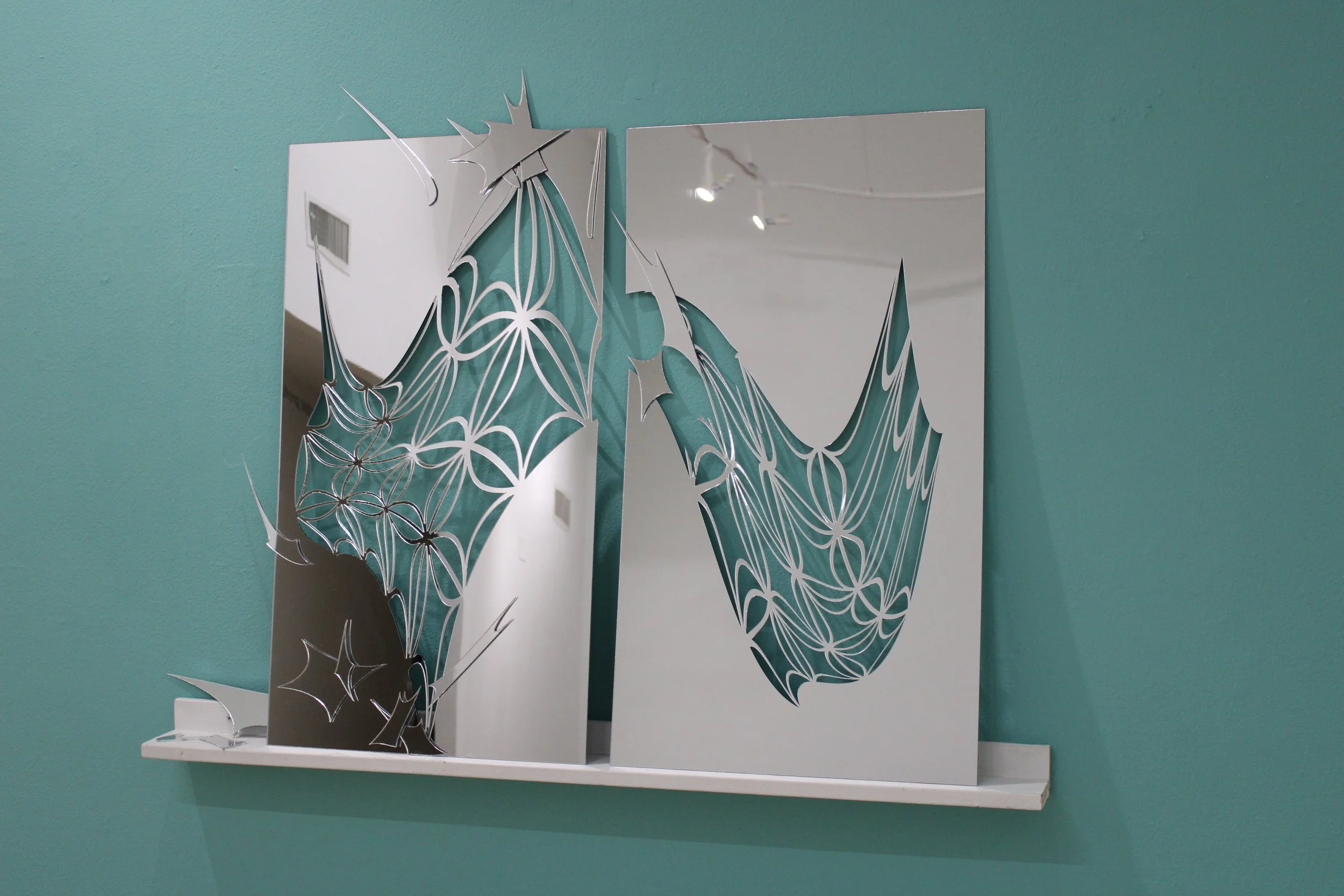 NO LONGER AVAILABLE---REfleJAS I + II (Diptych)