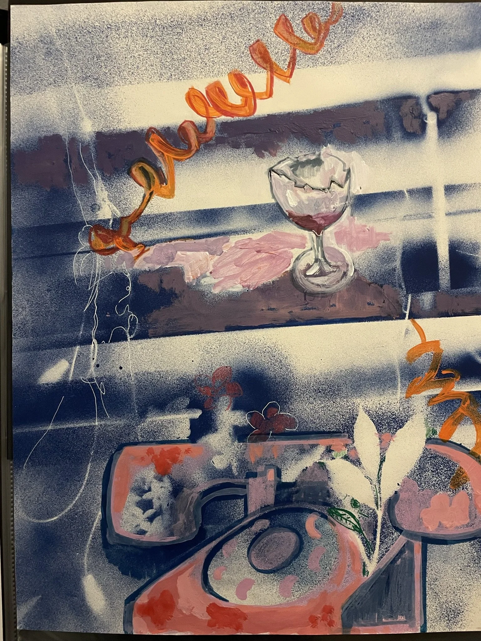 NO LONGER AVAILABLE---Pink Phone (Nostalgia)