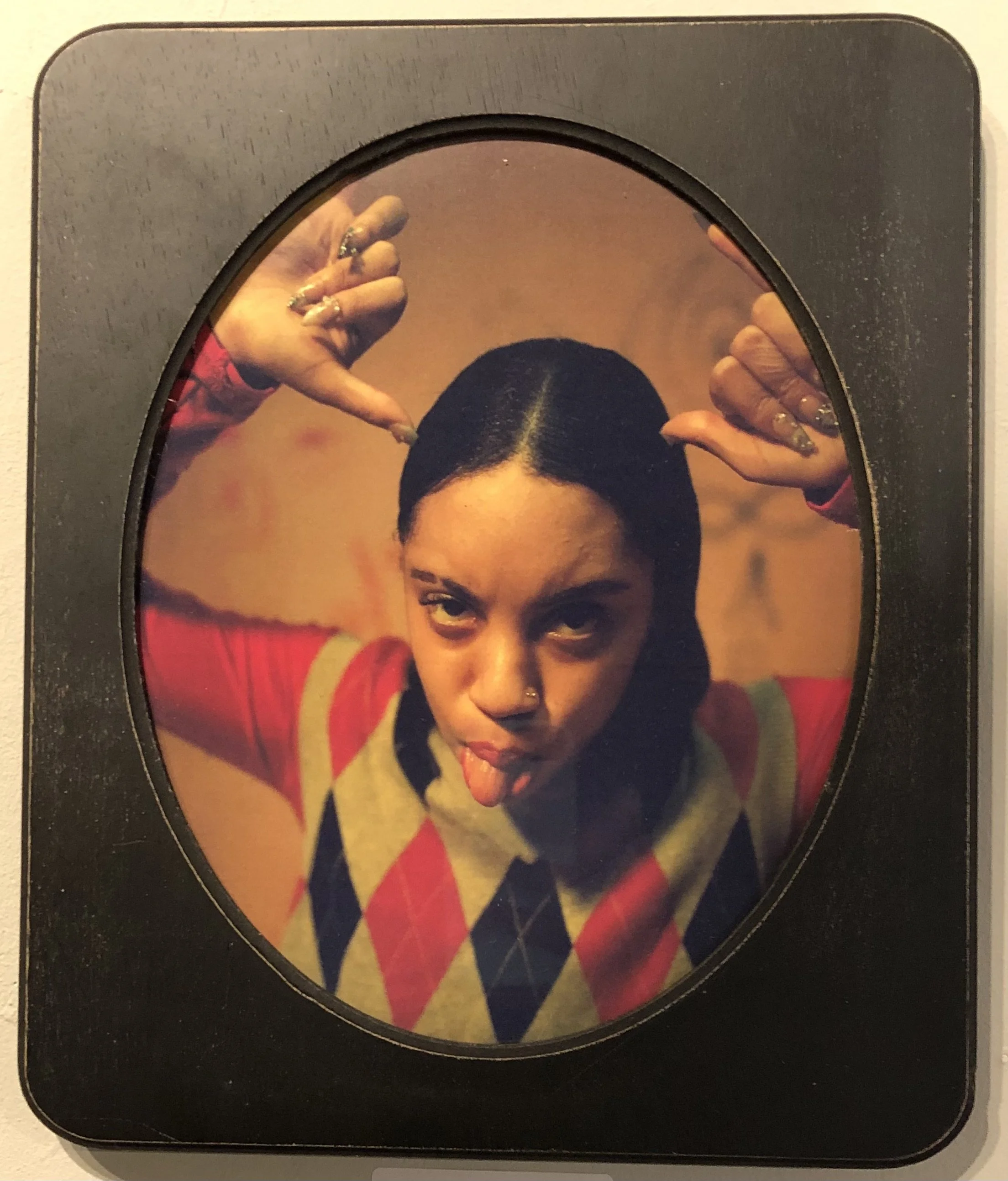 Mellow in the Studio (Framed)