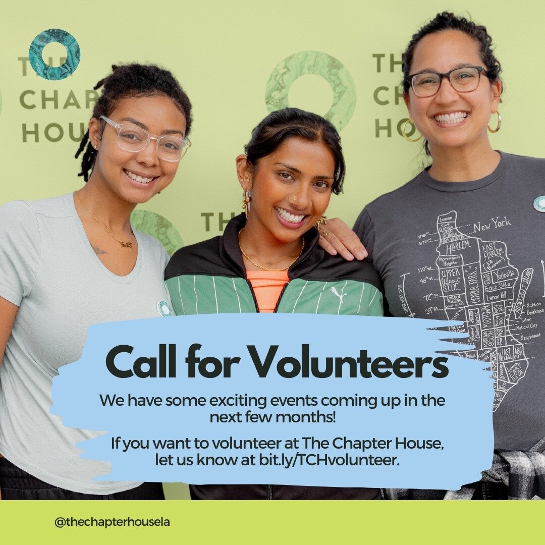 👀 TCH is looking for volunteers to help with some exciting events happening in the next few months! The events will be taking place on Saturday, May 4th and Saturday, June 1st. If you are available one or both of those days, please head to the link 