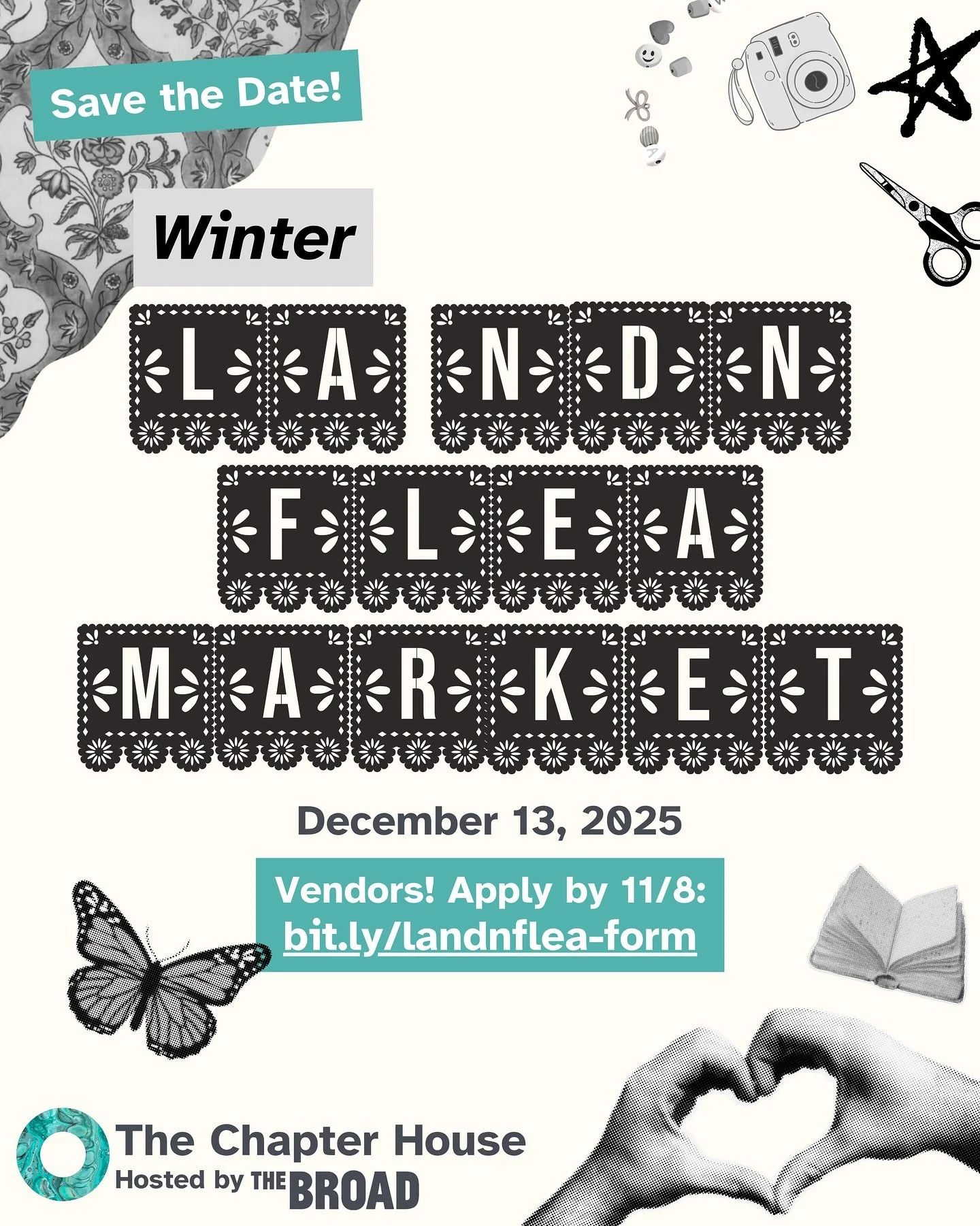 Save the date! The LA NDN Flea Market is BACK! ✨🛍️
Apply to have a booth on Saturday, December 13, 2025, for a full day celebrating Indigenous artistry, creativity, and community. Be part of an incredible lineup of Indigenous vendors, organizations,