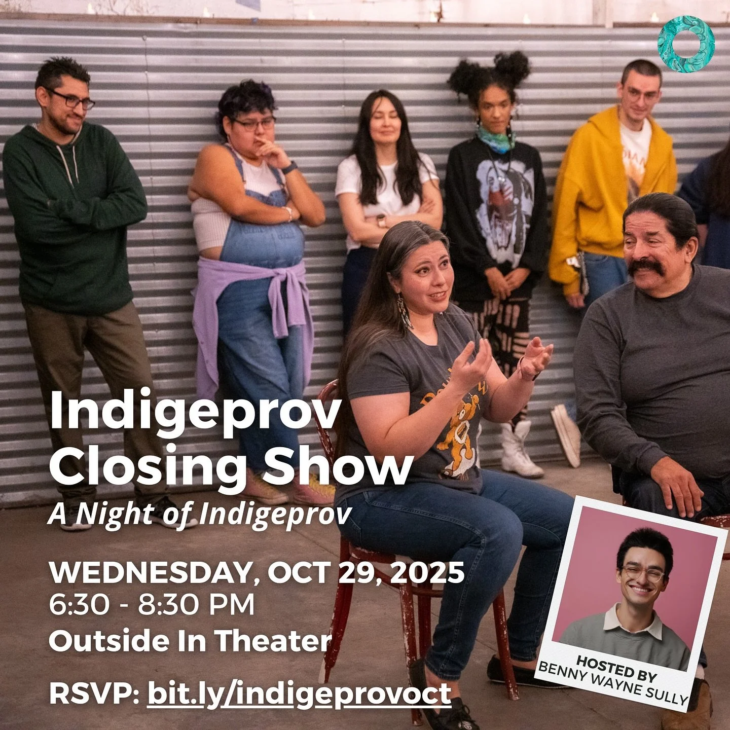 Join us at the Organic Improv Closing Show on Wednesday at 6:30 - 8:30 PM at Outside In Theater (5316 York Boulevard, Los Angeles, CA, 90042). Students from the October class will perform along with an Improv Jam where anyone can get on stage and pla