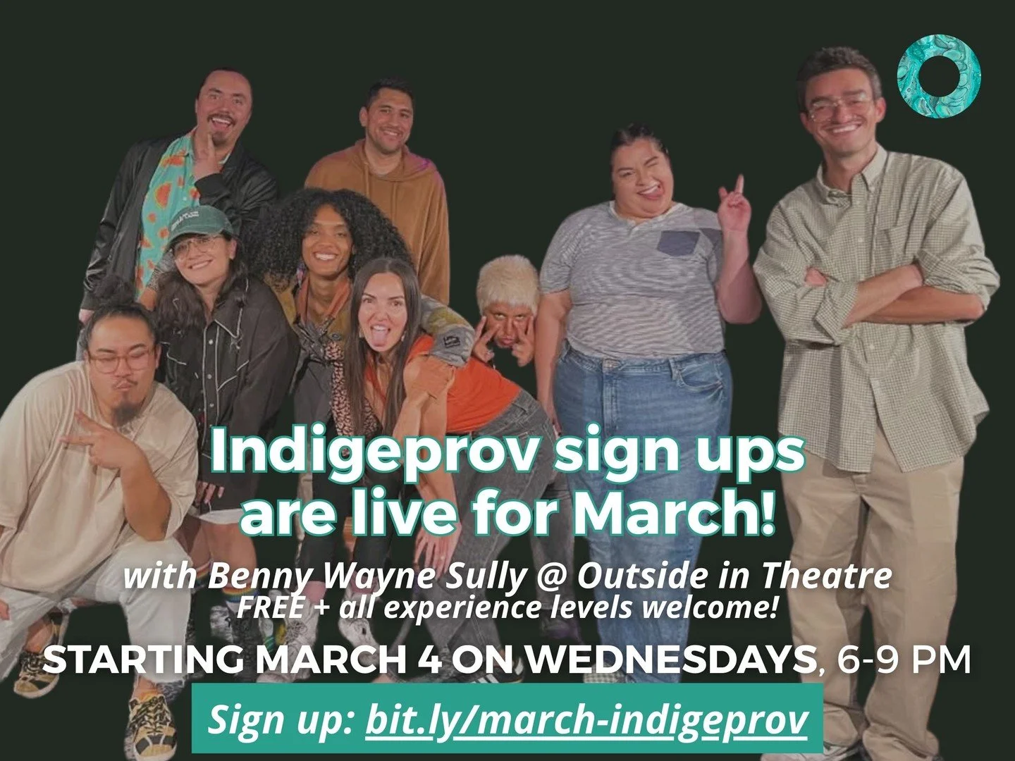 Indigeprov is back in March!⁠
⁠
Apply for the cohort: bit.ly/march-indigeprov (link in bio)⁠
⁠
Free classes for Indigenous community members taught by Benny Wayne Sully (@thedoophus) held Wednesdays, starting 3/4 from 6-9 pm and ending with a closing