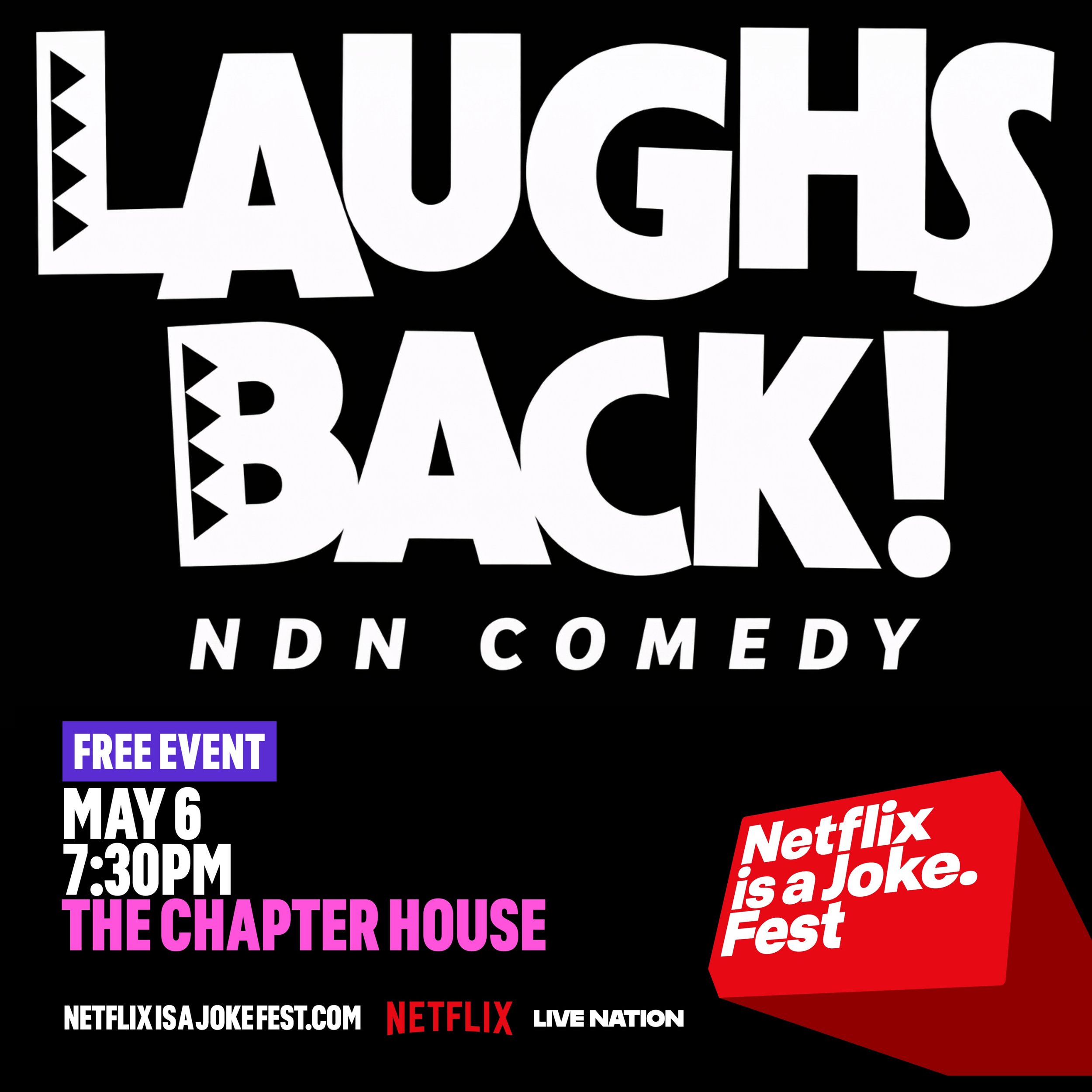 Laughs Back! NDN Comedy